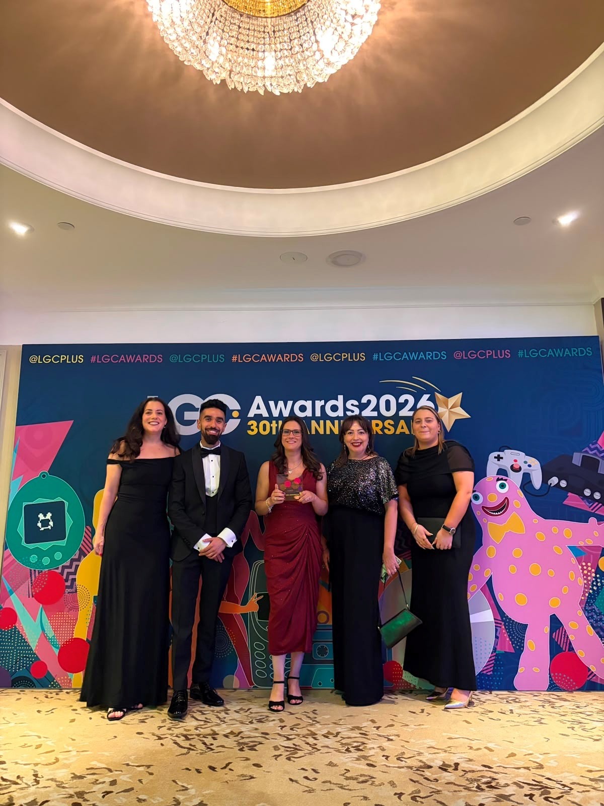 The team at the LGC Awards